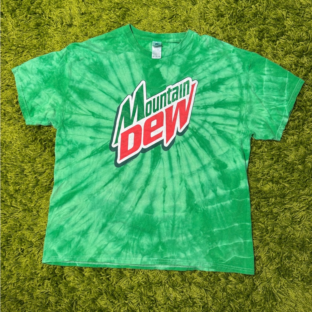 Y2K Mountain Dew Promo T‎ shirt